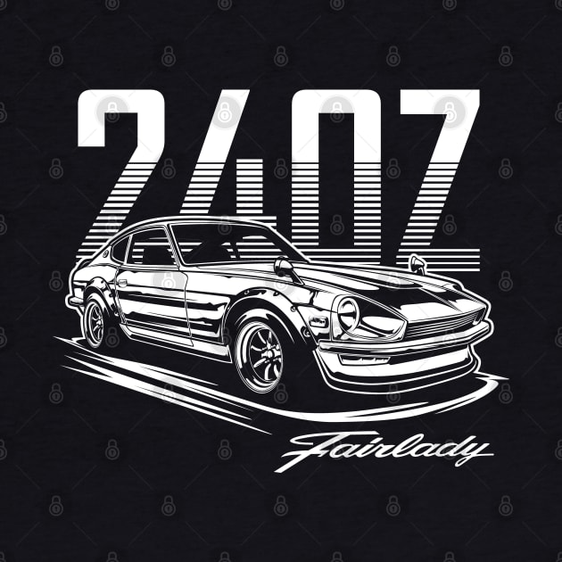 Fairlady 240Z (White Print) by idrdesign